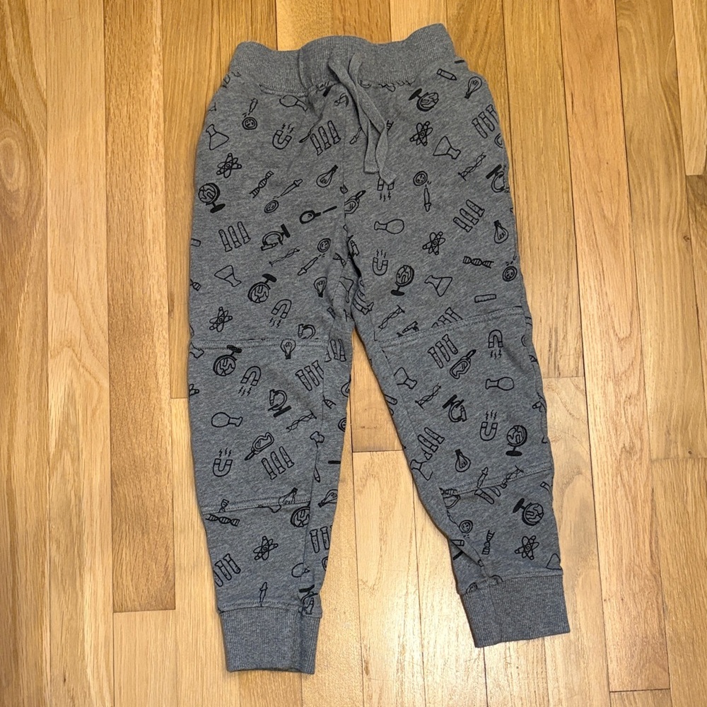 Hanna Andersson, Gray Kids Joggers, Size 5/110 cm